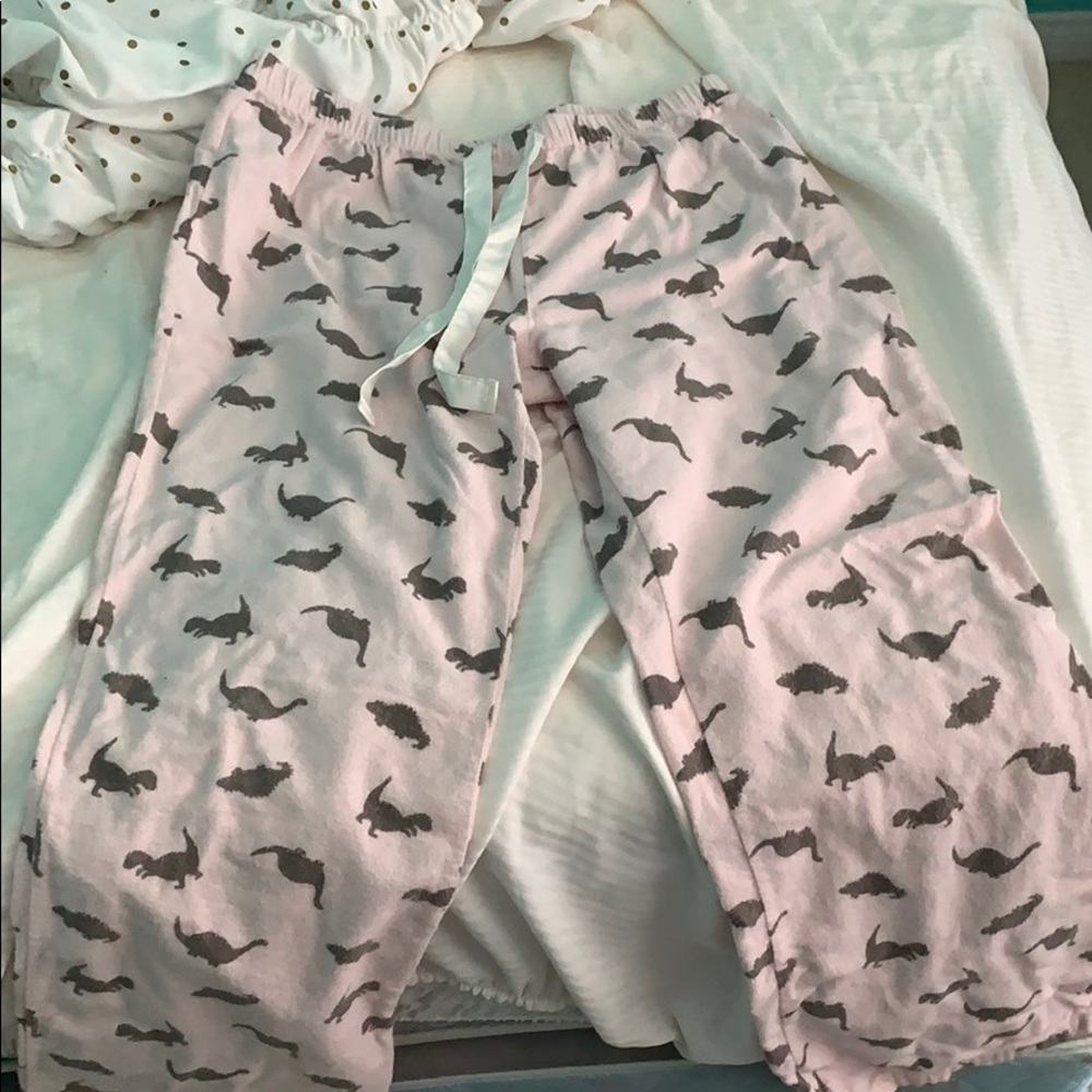 Flannel Dino pj bottoms